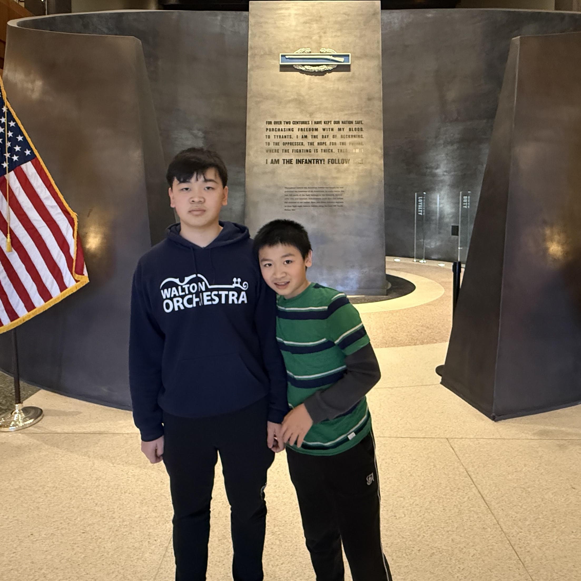 Brady and Mason at the National Infantry Museum